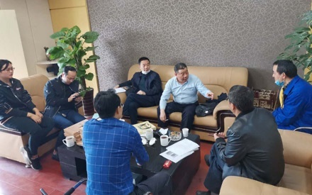 市區(qū)應急局領導到公司進行安全生產標準化達標工作完成情況抽查簡報