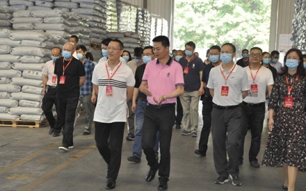 旌陽區(qū)政協(xié)到四川森普管材股份有限公司調研！