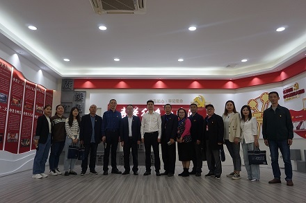 德陽市“兩新”組織黨建指導(dǎo)站第四指導(dǎo)組、羅江區(qū)、德陽經(jīng)開區(qū)兩新組織蒞臨四川森普管材股份有限公司考察、交流